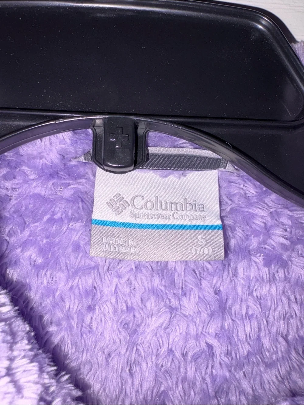 Kids Columbia Plush Fleece Jacket - Lavender